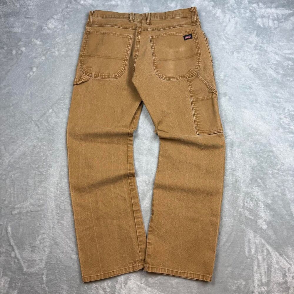 Dickies Men's Tan and Brown Trousers
